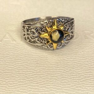 NWOT Unisex Stainless Steel Mustard Seed Ring